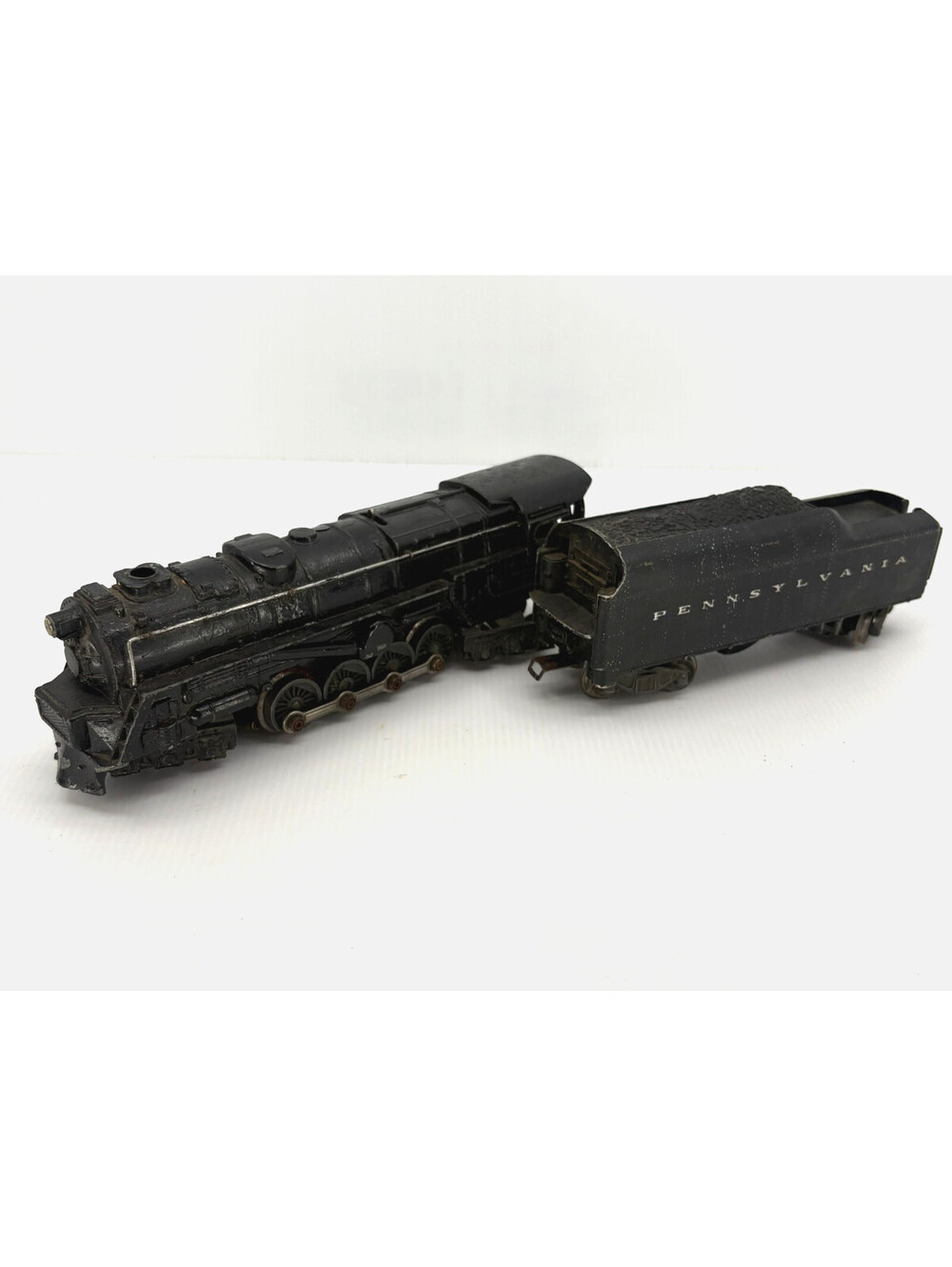 Lionel 2046 2046W-50 Tender Pennsylvania O Gauge Steam Loco UNTESTED HEAVY WEAR
